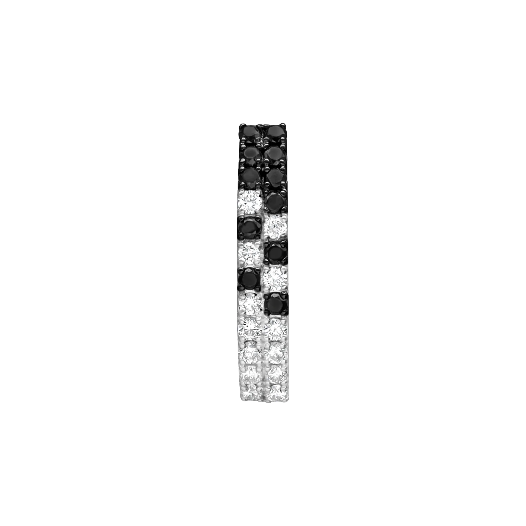 BLACK & WHITE EARRINGS - Image 2
