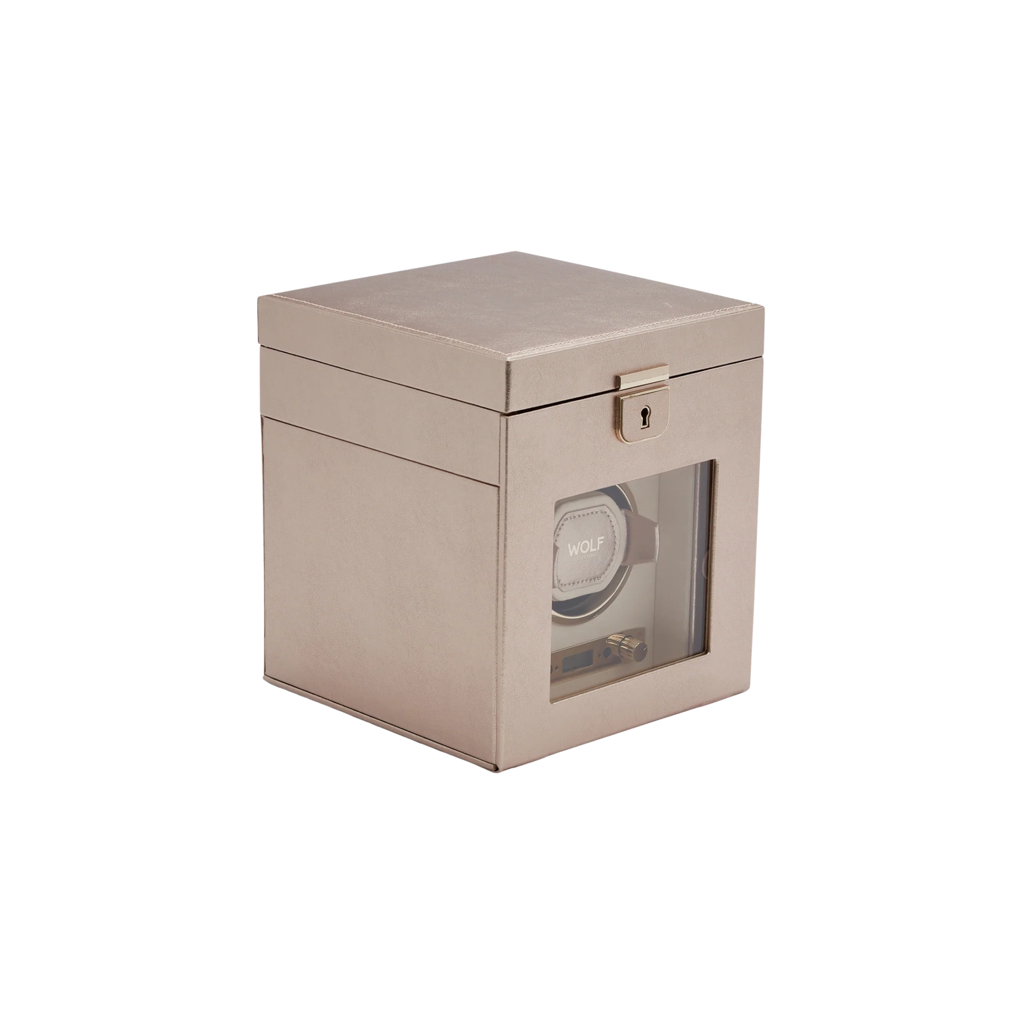 PALERMO SINGLE WATCH WINDER WITH JEWELLERY STORAGE - Image 2