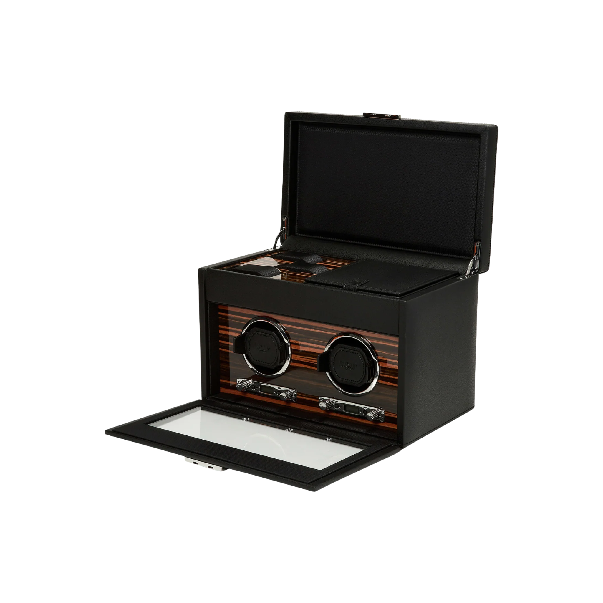 ROADSTER DOUBLE WATCH WINDER WITH STORAGE - Image 3