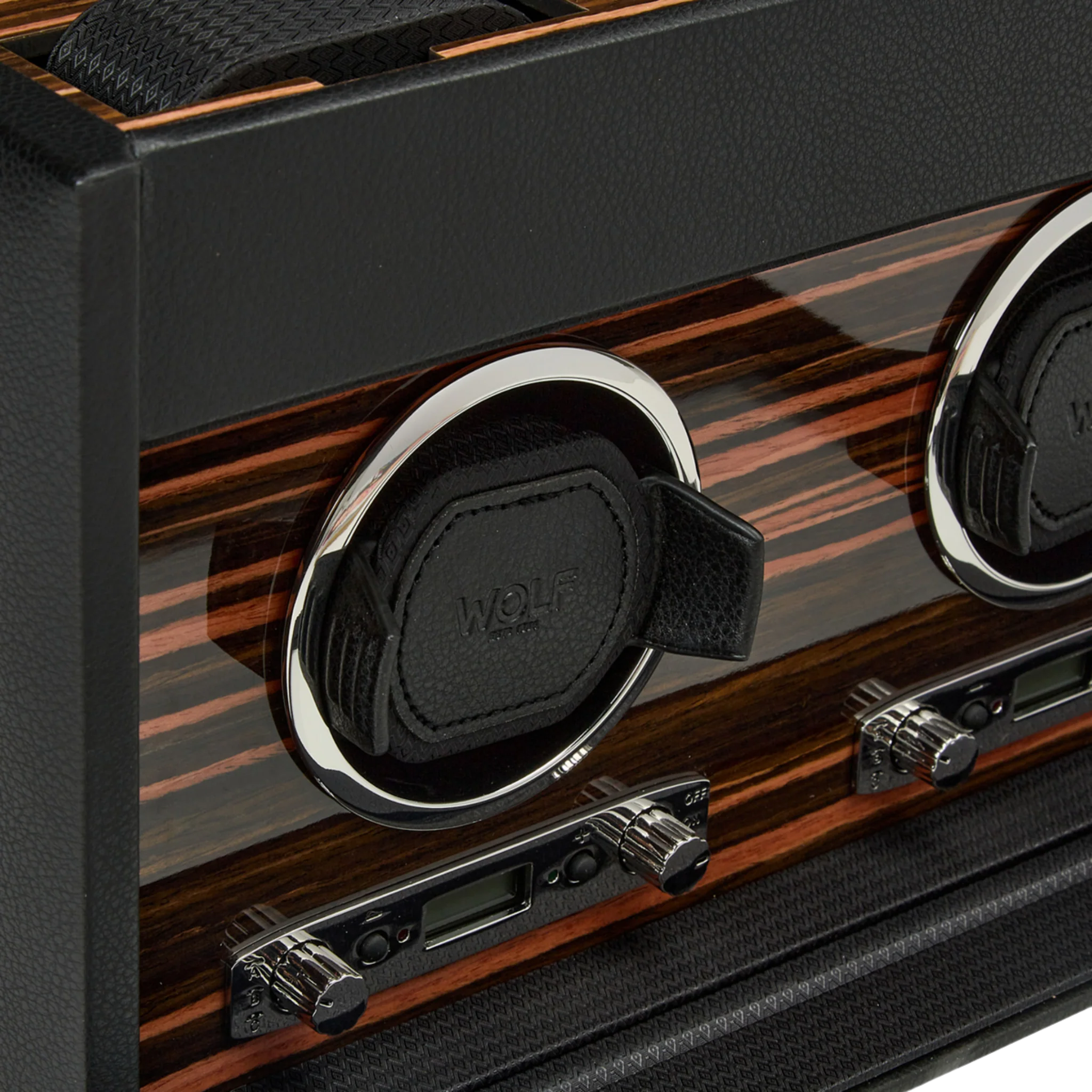 ROADSTER DOUBLE WATCH WINDER WITH STORAGE - Image 4