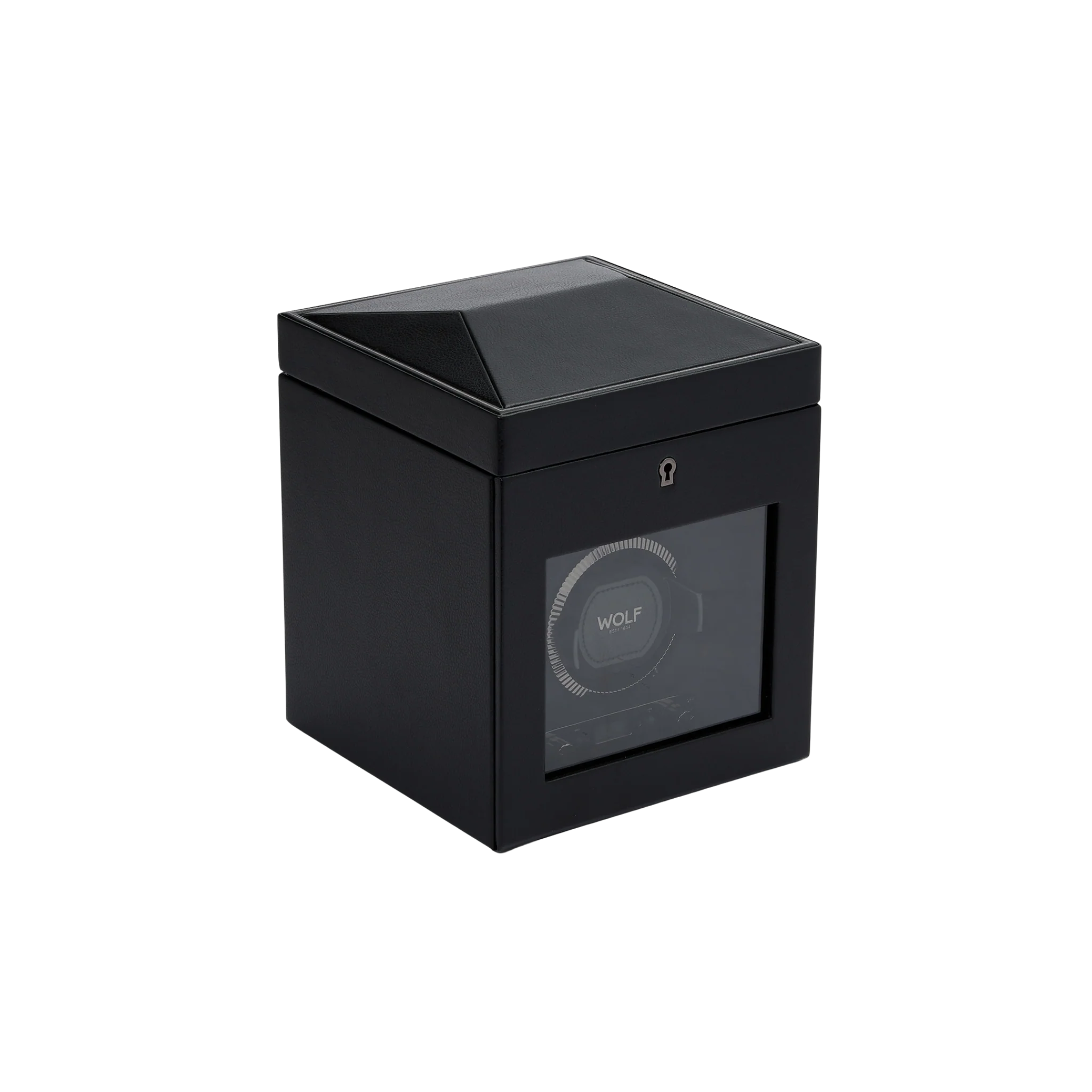 BRITISH RACING SINGLE WATCH WINDER WITH STORAGE - Image 2