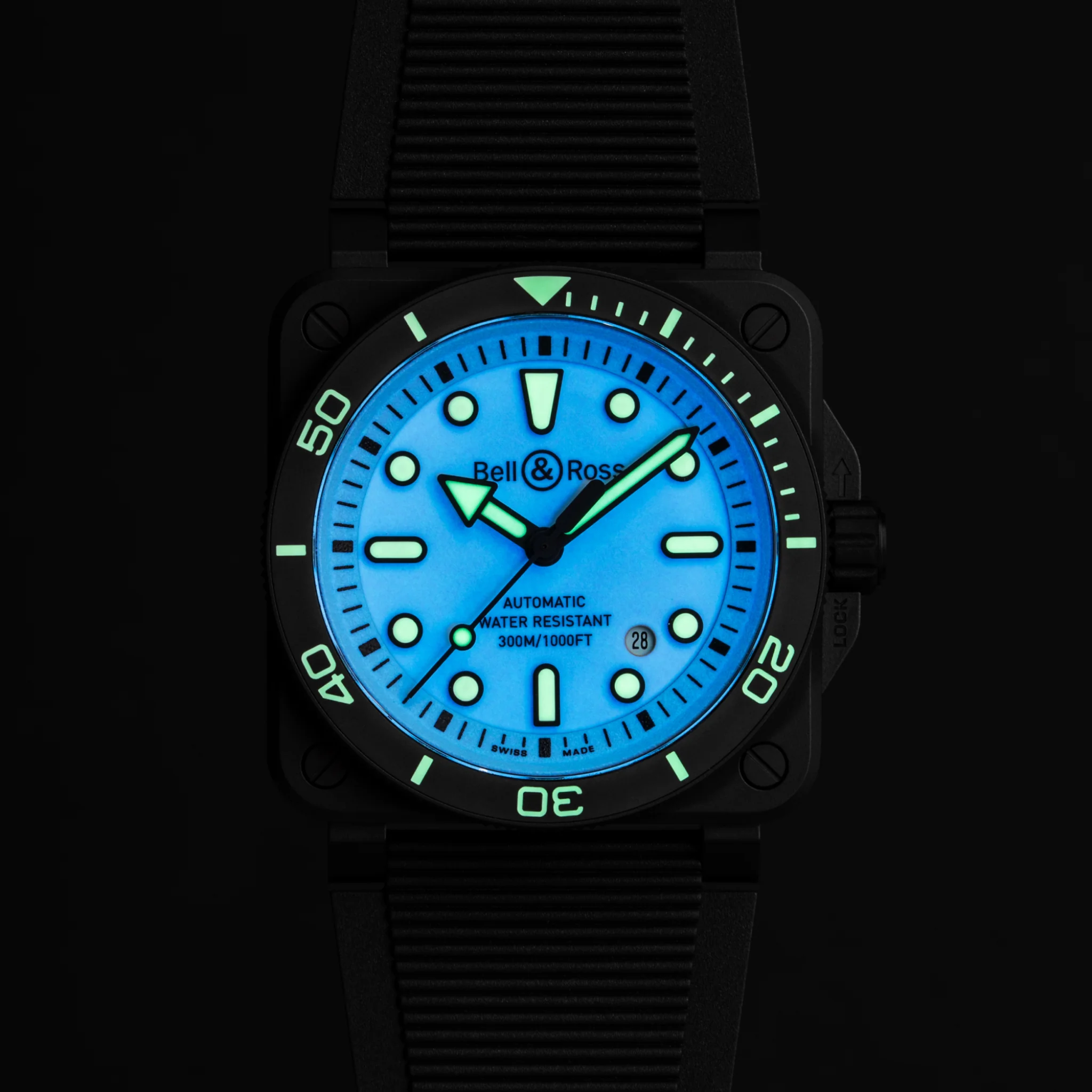 PROFESSIONAL BR 03 DIVER FULL LUM CERAMIC - Image 8