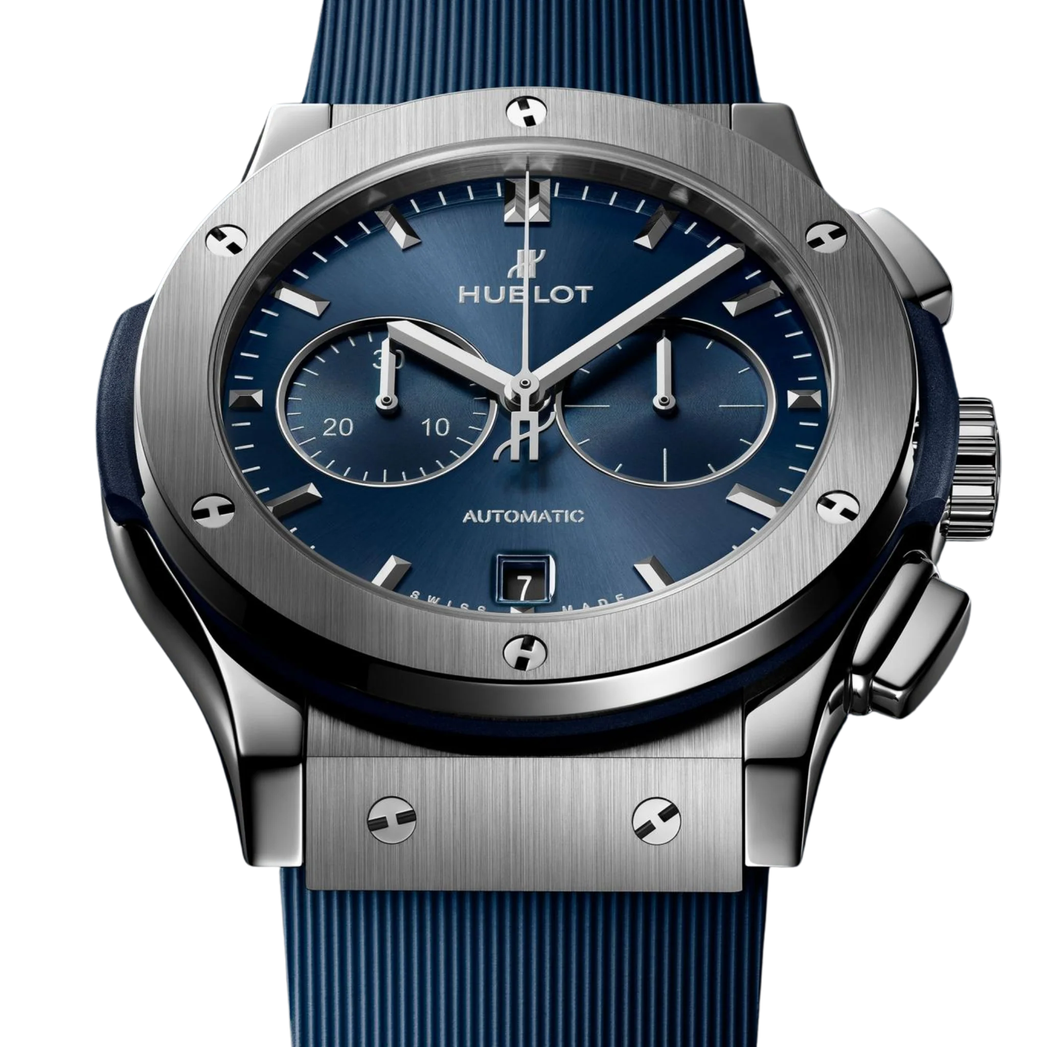 CLASSIC FUSION CHRONOGRAPH TITANIUM BLUE - Image 2