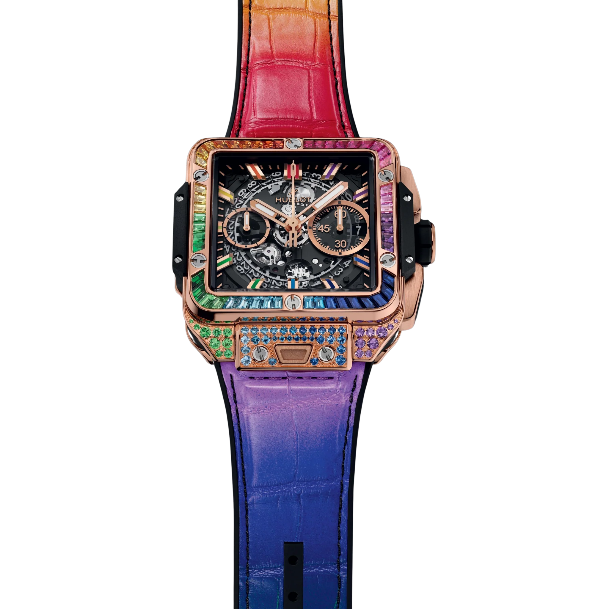 SQUARE BANG UNICO KING GOLD RAINBOW - Image 4