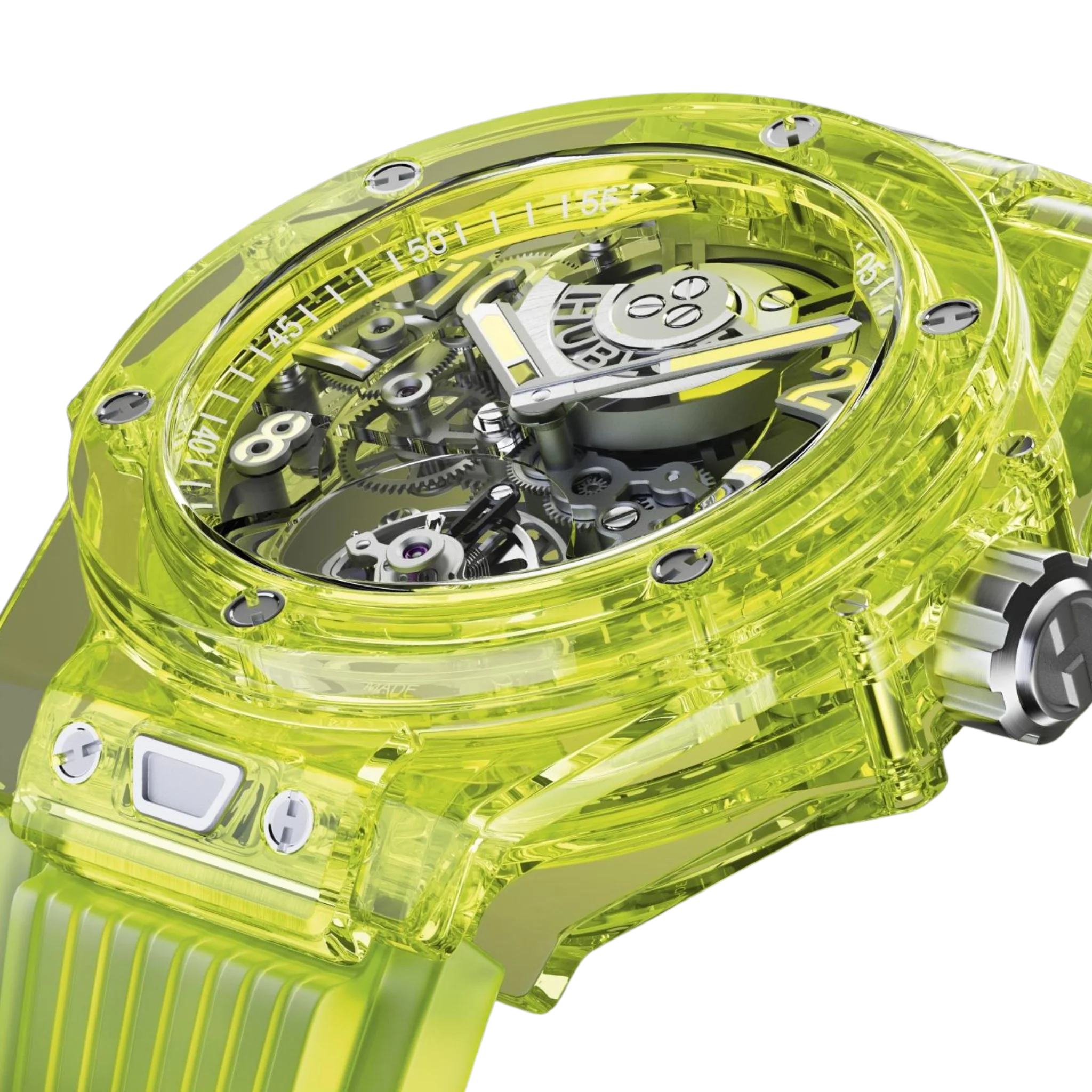 BIG BANG TOURBILLON AUTOMATIC YELLOW NEON SAXEM - Image 2