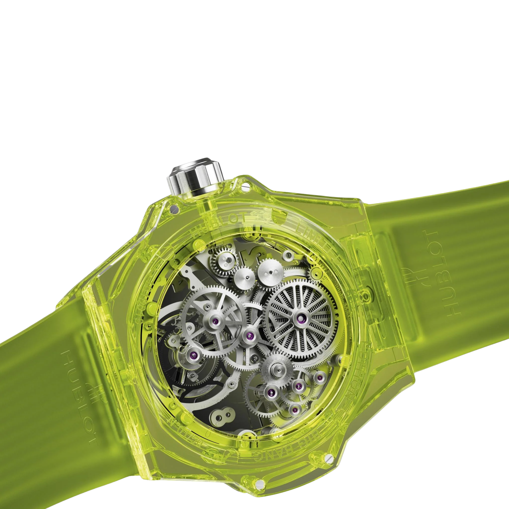 BIG BANG TOURBILLON AUTOMATIC YELLOW NEON SAXEM - Image 4