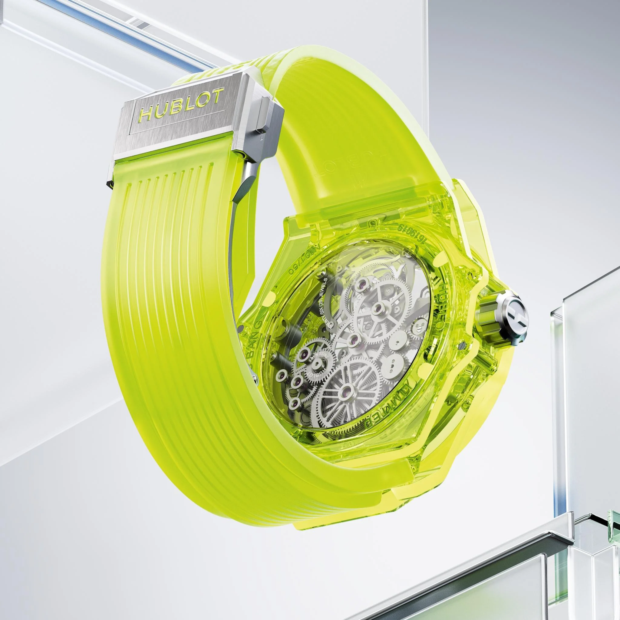 BIG BANG TOURBILLON AUTOMATIC YELLOW NEON SAXEM - Image 7