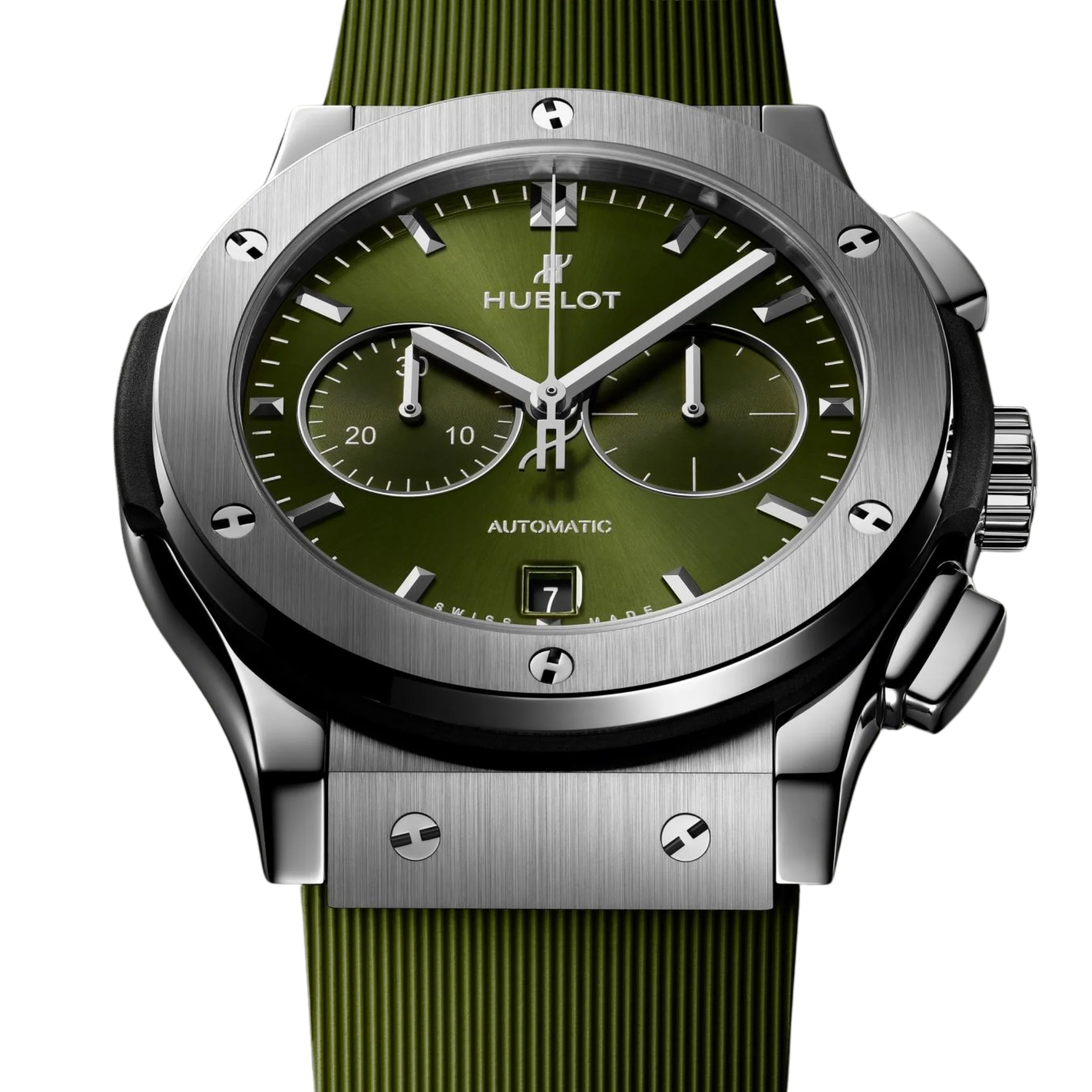 CLASSIC FUSION CHRONOGRAPH TITANIUM GREEN - Image 2