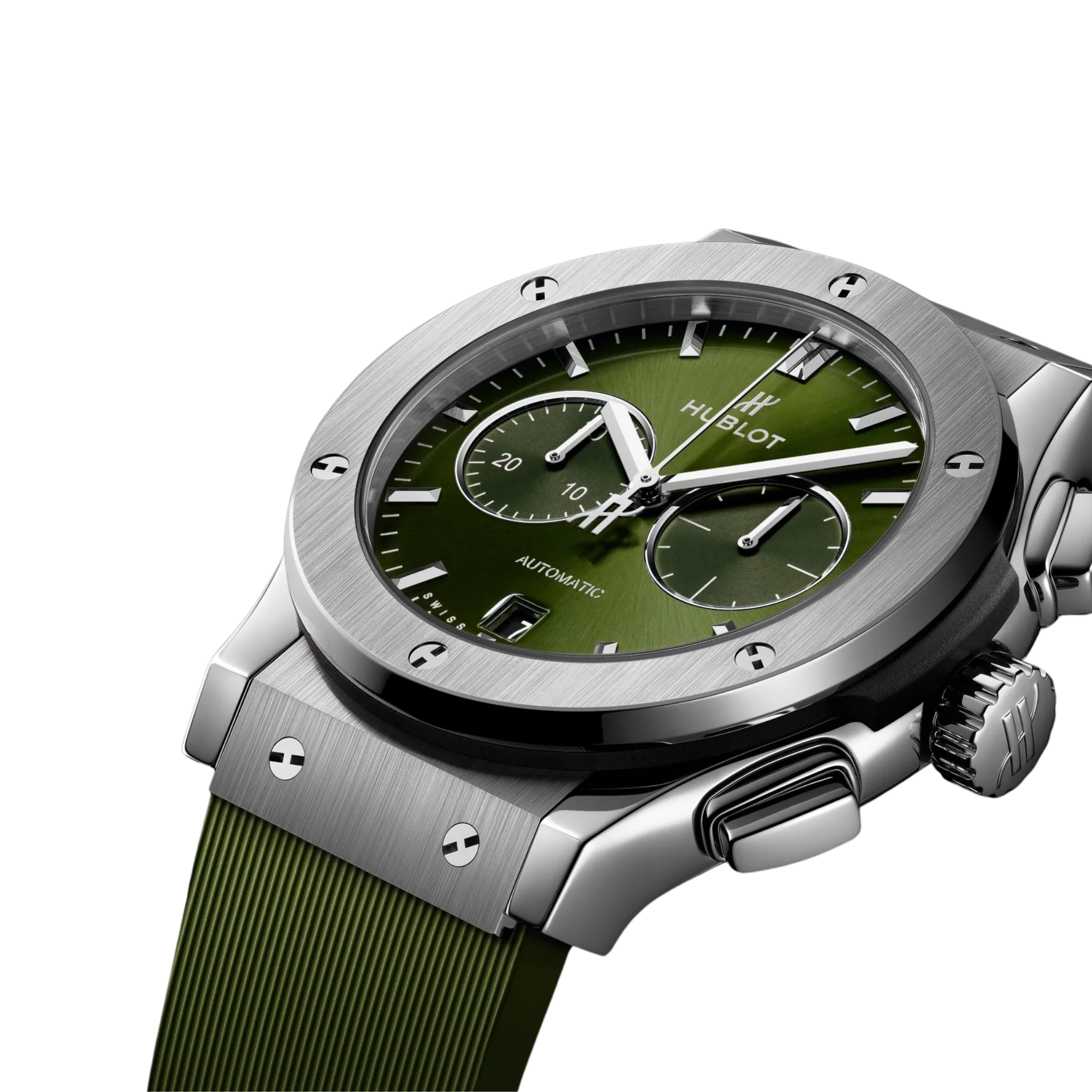 CLASSIC FUSION CHRONOGRAPH TITANIUM GREEN - Image 4