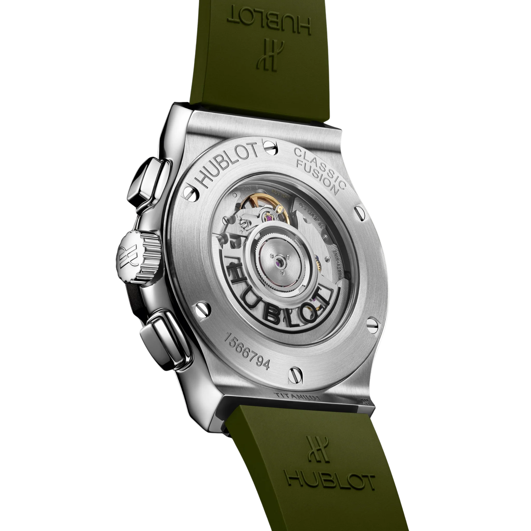 CLASSIC FUSION CHRONOGRAPH TITANIUM GREEN - Image 5