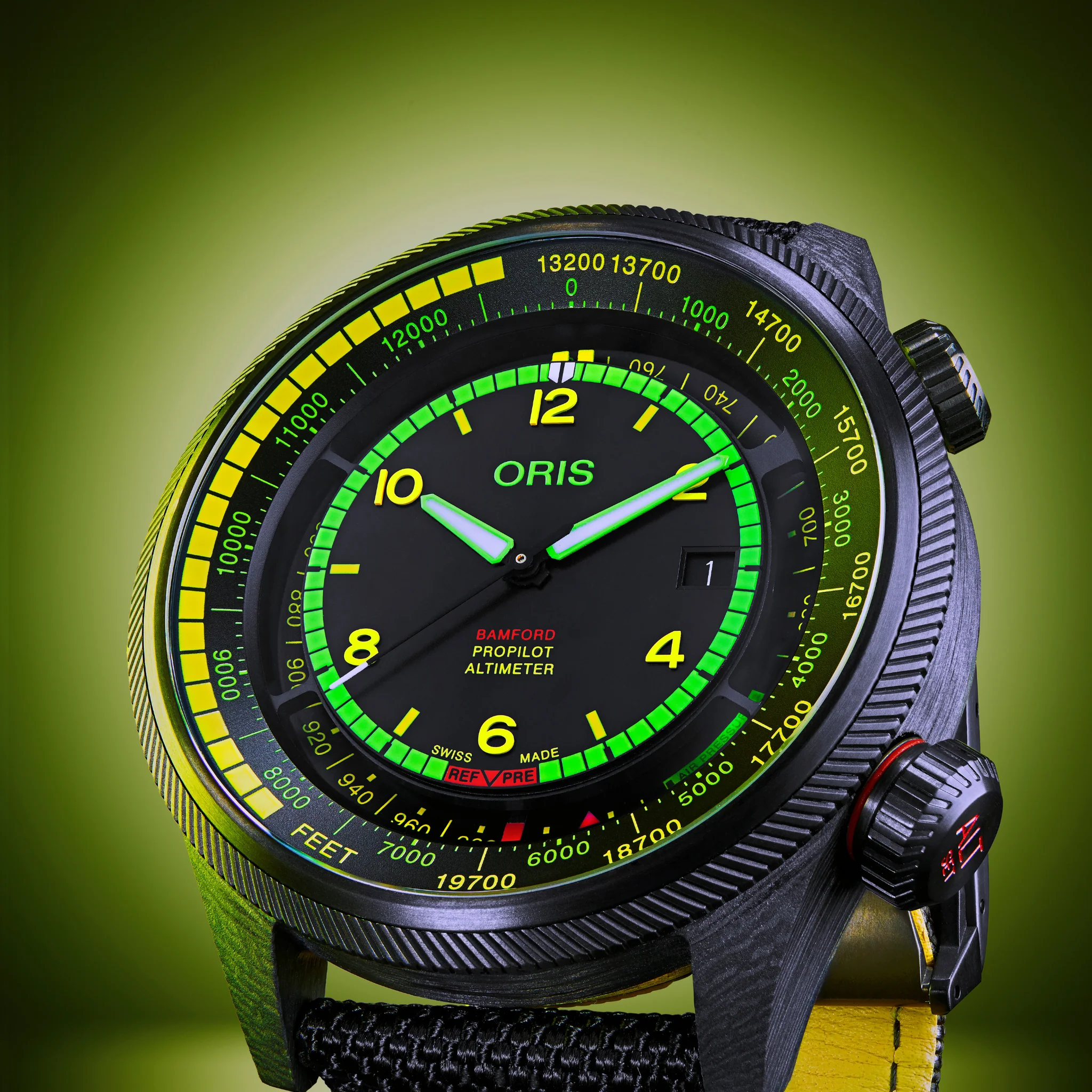 AQUIS PRO PILOT ALTIMETER MISSION CONTROL X BAMFORD - Image 9