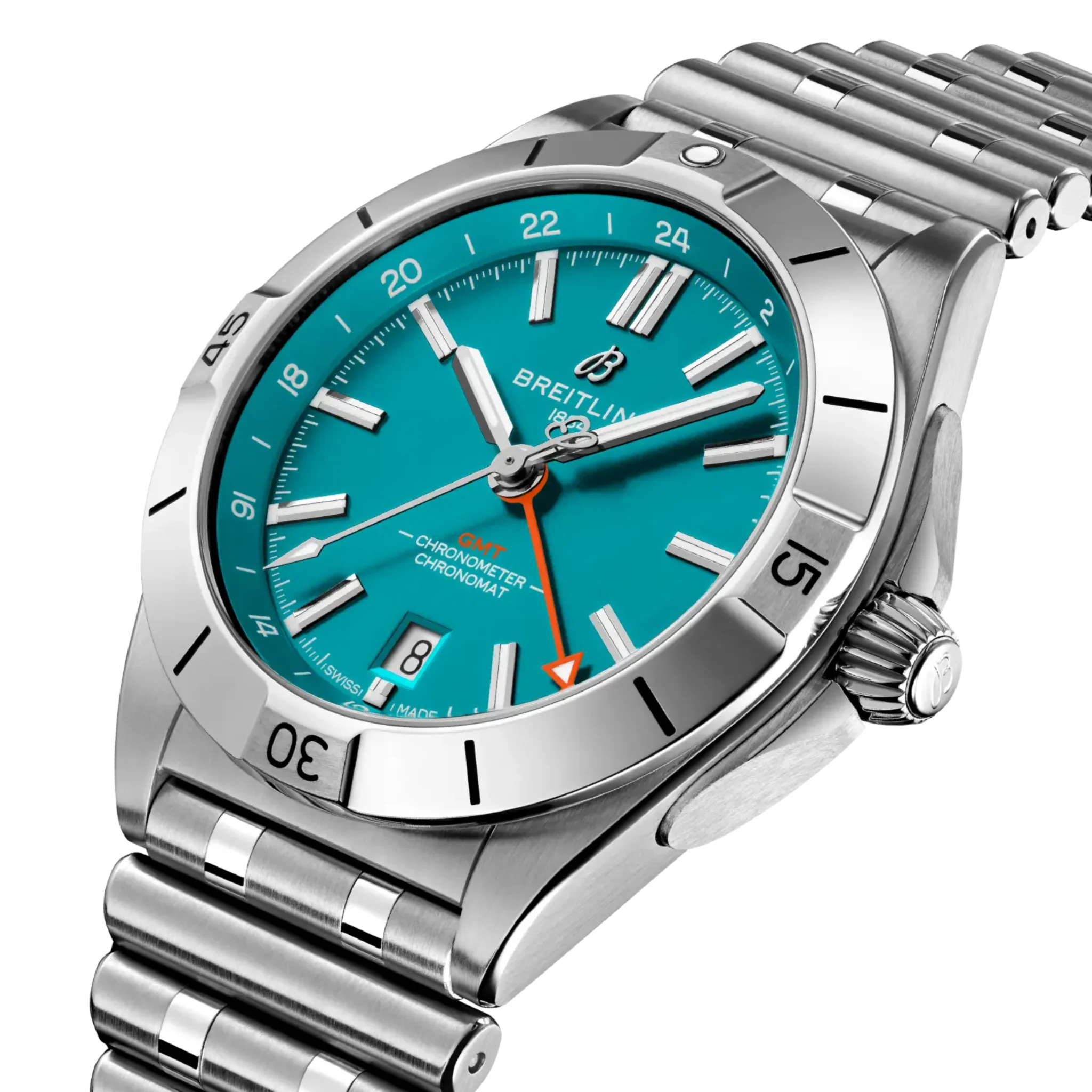 CHRONOMAT AUTOMATIC GMT 40 NFL MIAMI DOLPHINS EDITION - Image 2