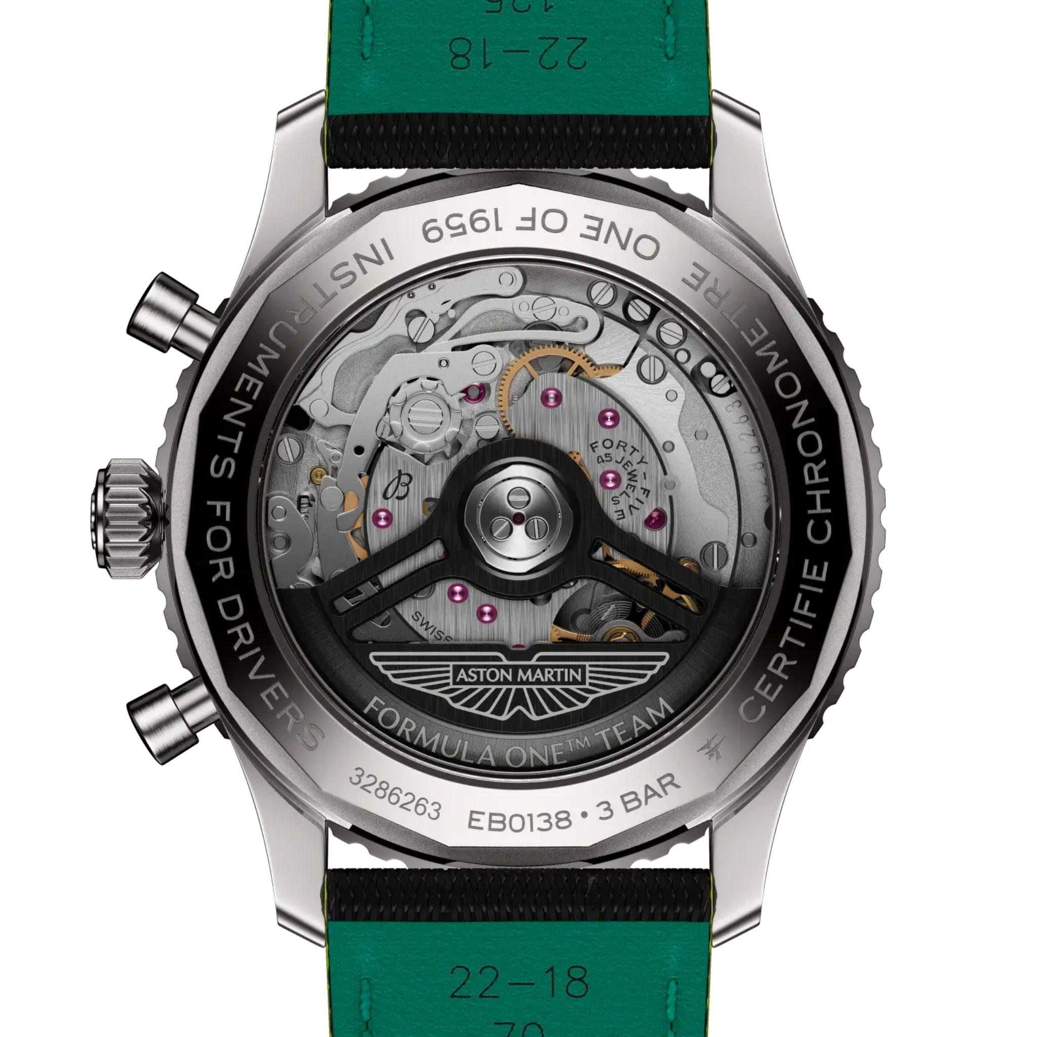 NAVITIMER B01 CHRONOGRAPH ASTON MARTIN ARAMCO FORMULA ONE - Image 4